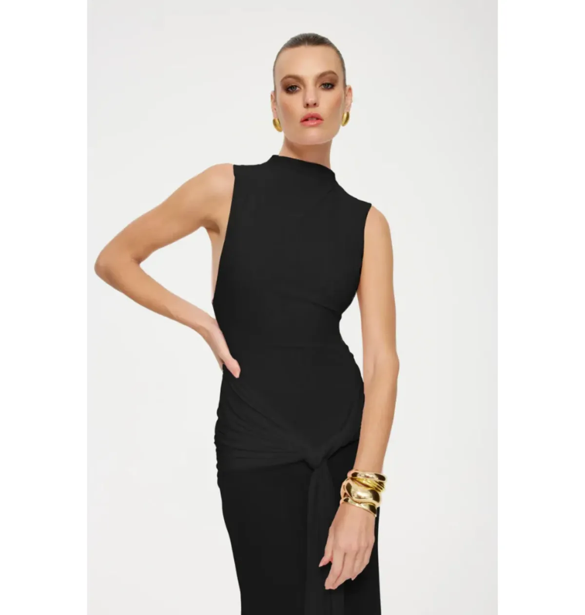 Effie Kats Roza Maxi Dress in Black Size XS / AU 6 - Image 2