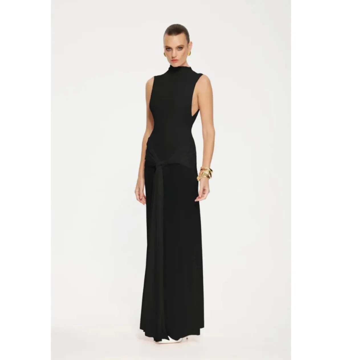 Effie Kats Roza Maxi Dress in Black Size M / AU 10 - Image 1