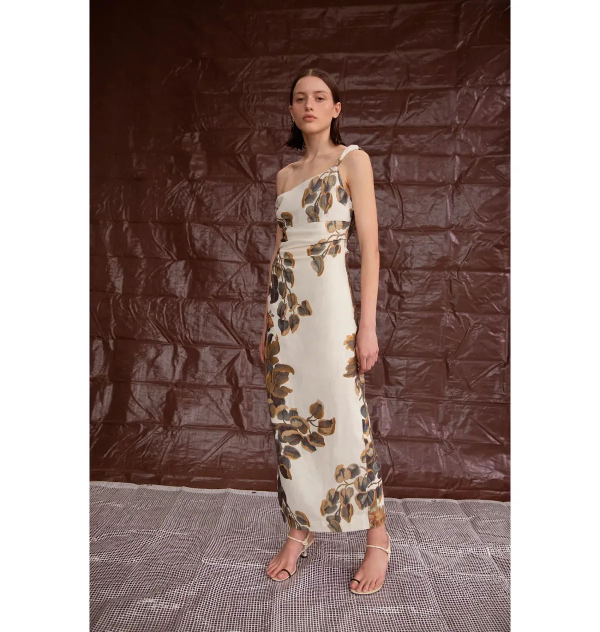 Sir the Label Evalita Twist Midi Dress Pine Valley Size 2 / AU 10 - Image 5