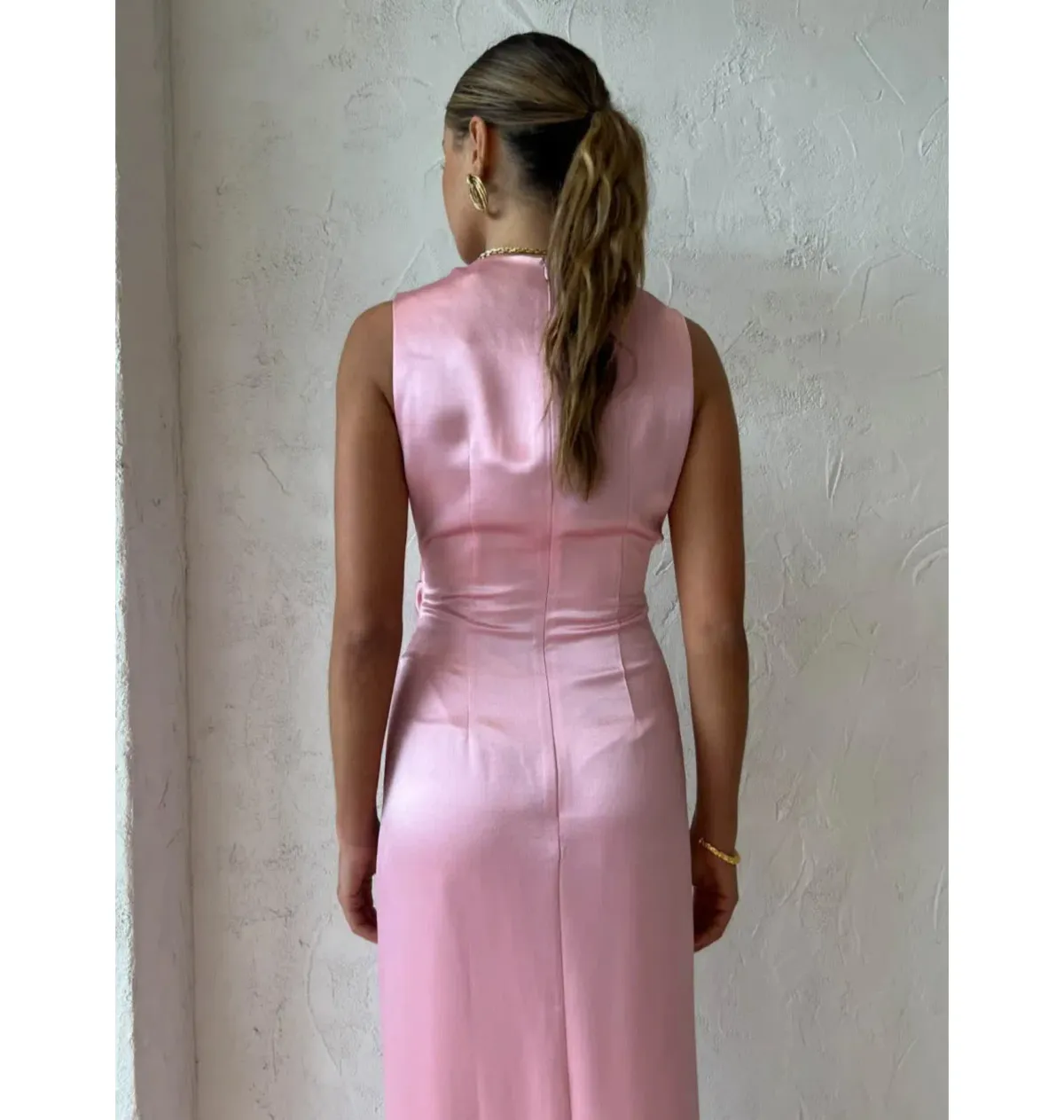 Anna Quan Violeta Dress Pink Size AU 8 - Image 3