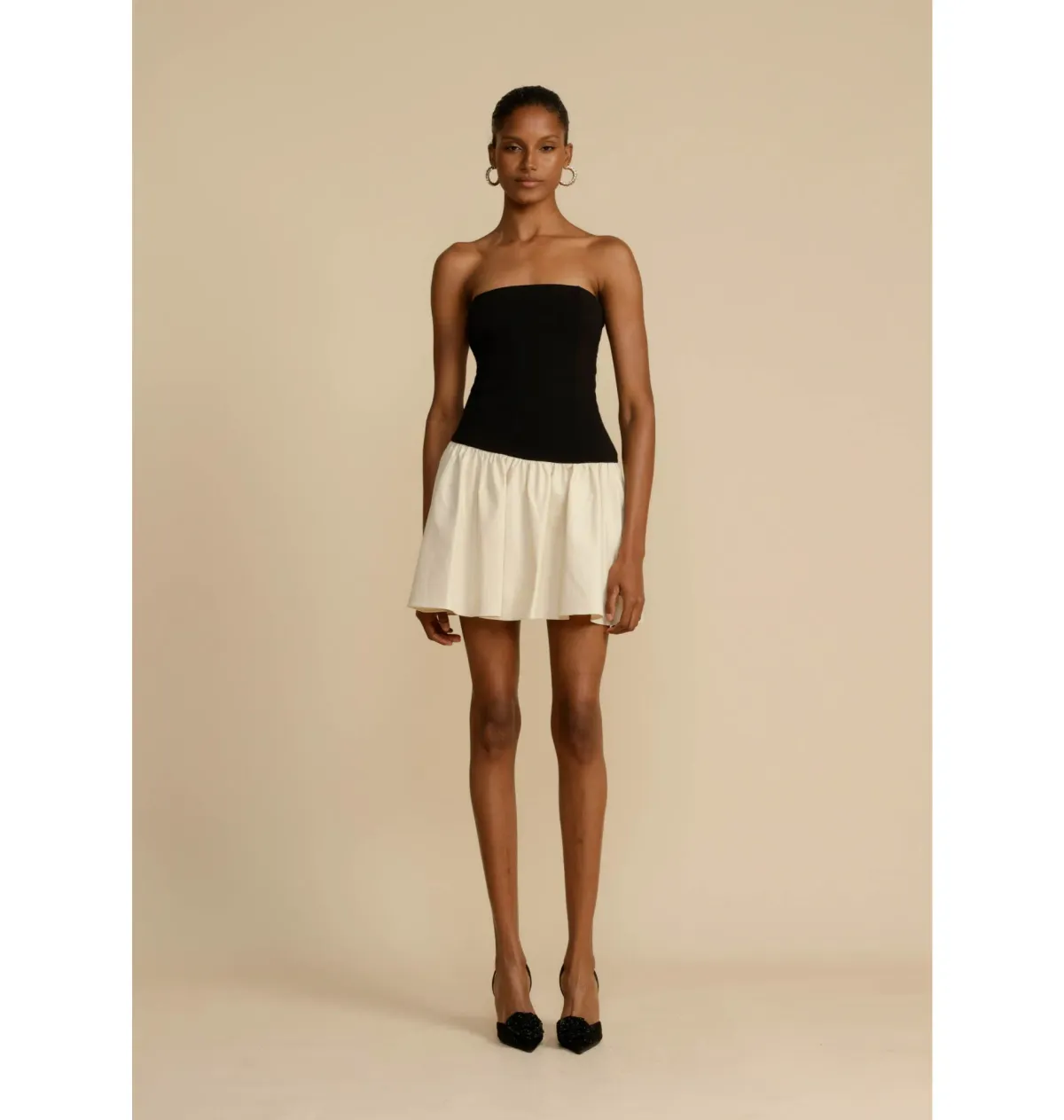 Arcina Ori Celine Dress Black/Cream Size XL / AU 14 - Image 2