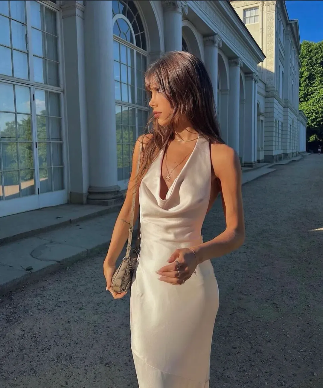 Arcina Ori Daniella Dress Ivory Size XS / AU 6 for rent on The Volte - main image