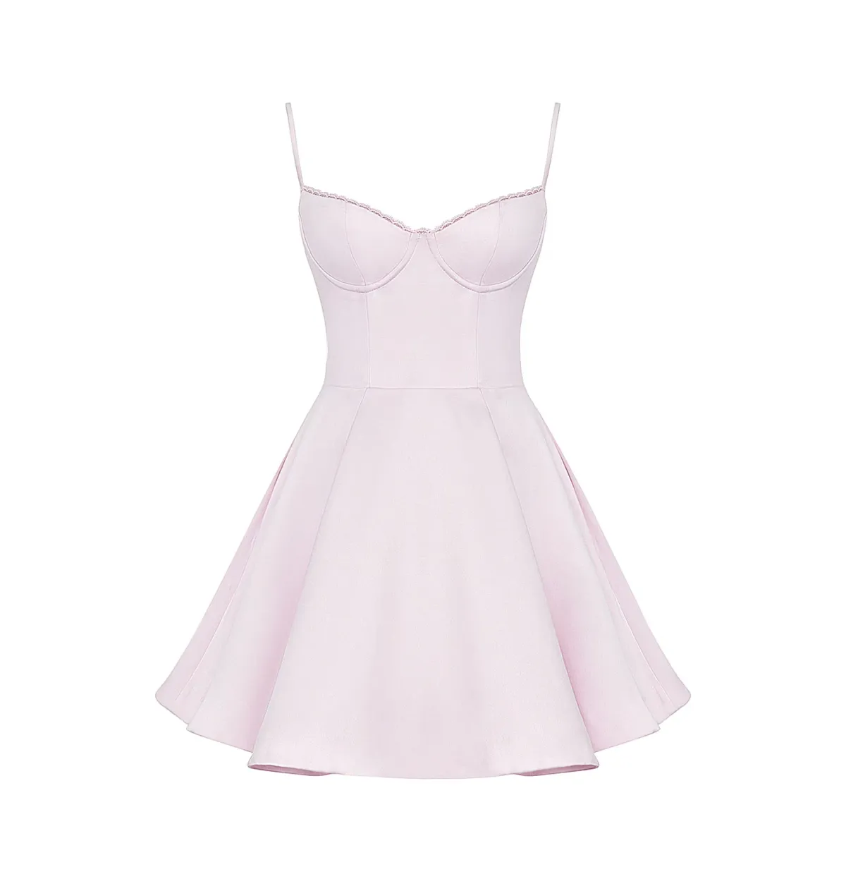 House Of CB Minimoiselle Tulle Mini Dress Ballerina Pink Size AU 6 - Image 5