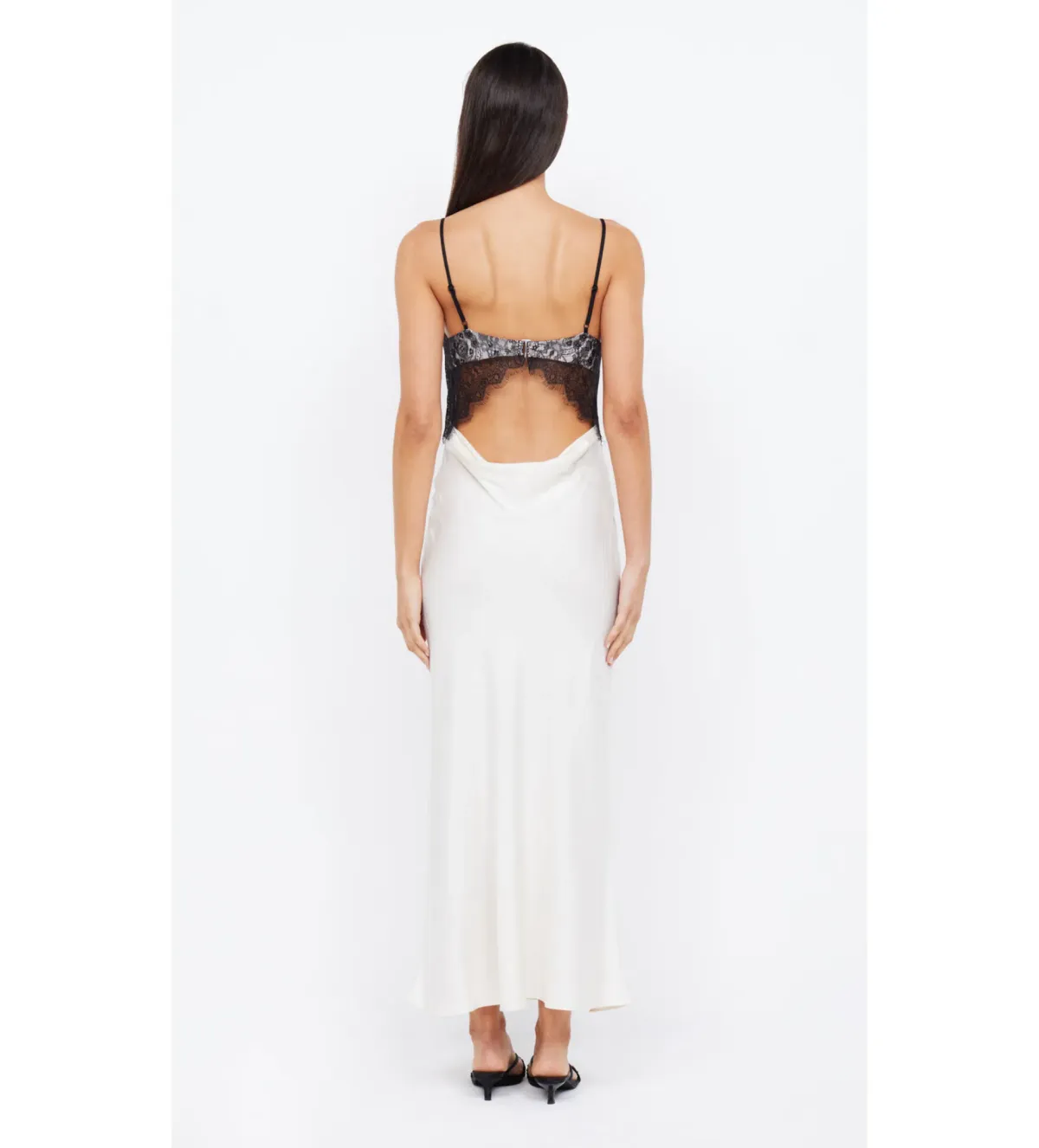 Bec And Bridge Emery Lace Maxi Dress In Ivory Size 14 - Image 2