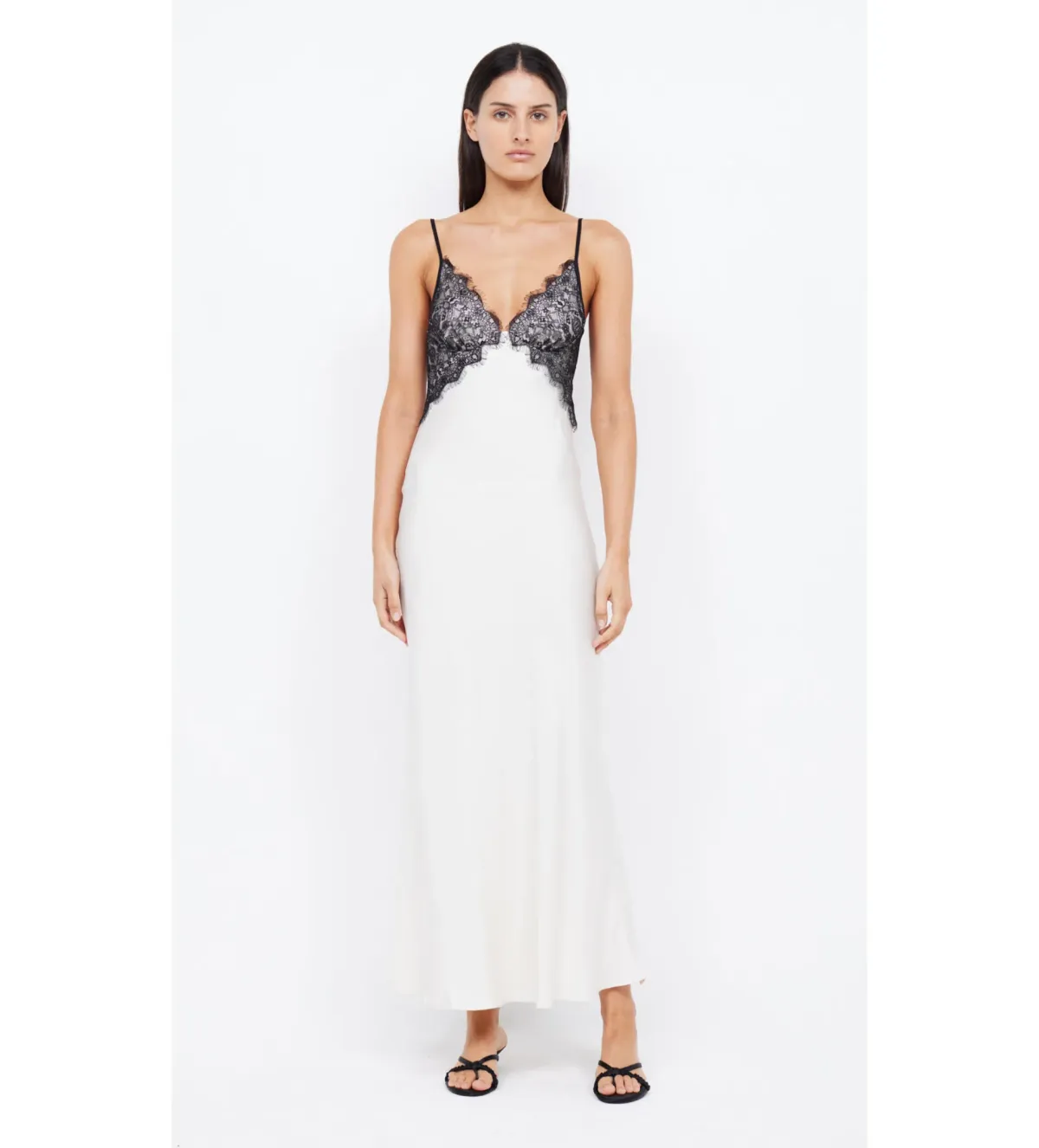 Bec And Bridge Emery Lace Maxi Dress In Ivory Size 14 - Image 3