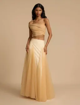 Arcina Ori Violetta Set Champagne Size AU 8 for rent on The Volte - image 1