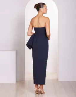 Pilgrim Jasmine Strapless Gown Blue Size 12 for rent on The Volte - image 2
