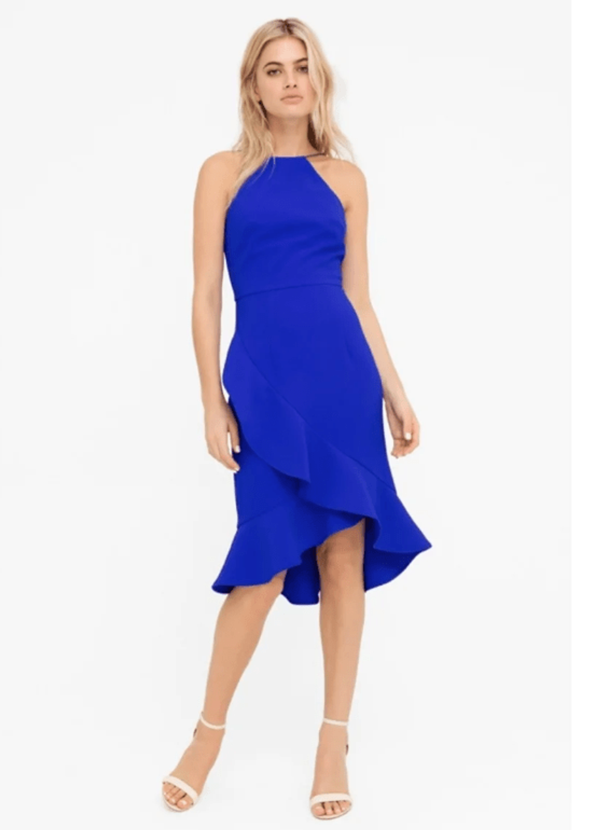 Sheike Karma Dress Cobalt Blue Size 6 for rent on The Volte - main image