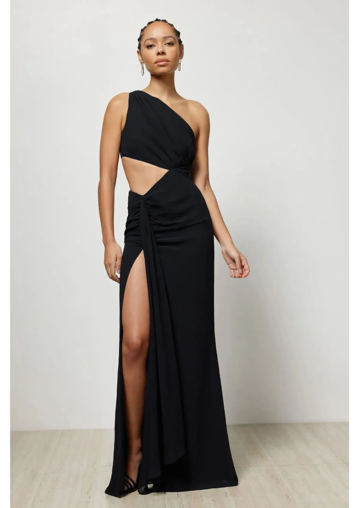 Lexi Sol Dress Black Size 6 for rent on The Volte - main image
