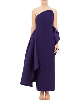 Solace London Nala Midaxi Draped Dress in Amethyst Purple Size 10 for rent on The Volte - image 2