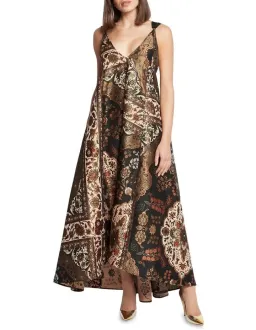 Sass and Bide Around The Moon Maxi Dress Multi Size 44 / AU 14 for rent on The Volte - image 1