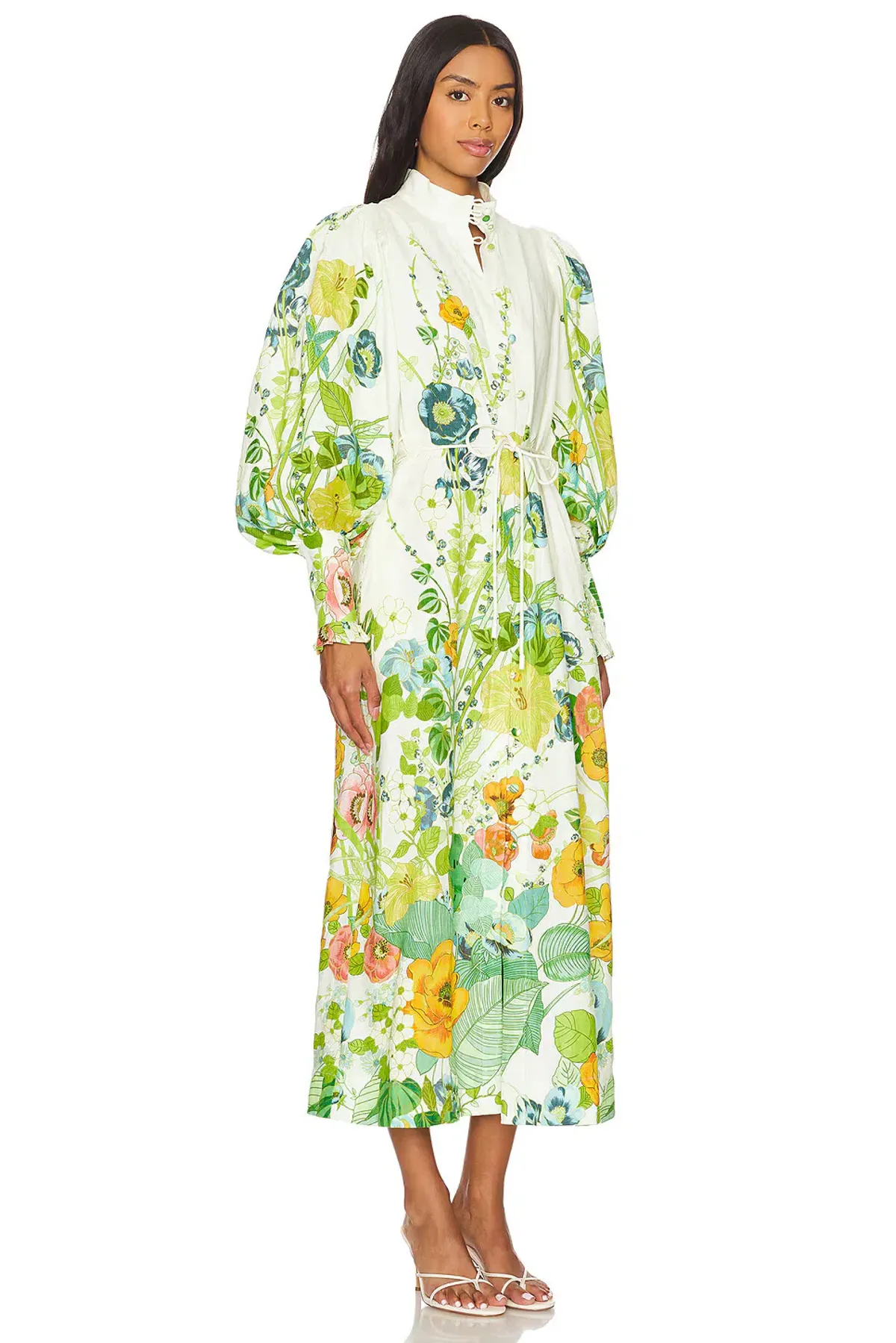 Alemais Zhivago Constance Shirt Dress Floral Size 16 - Image 2