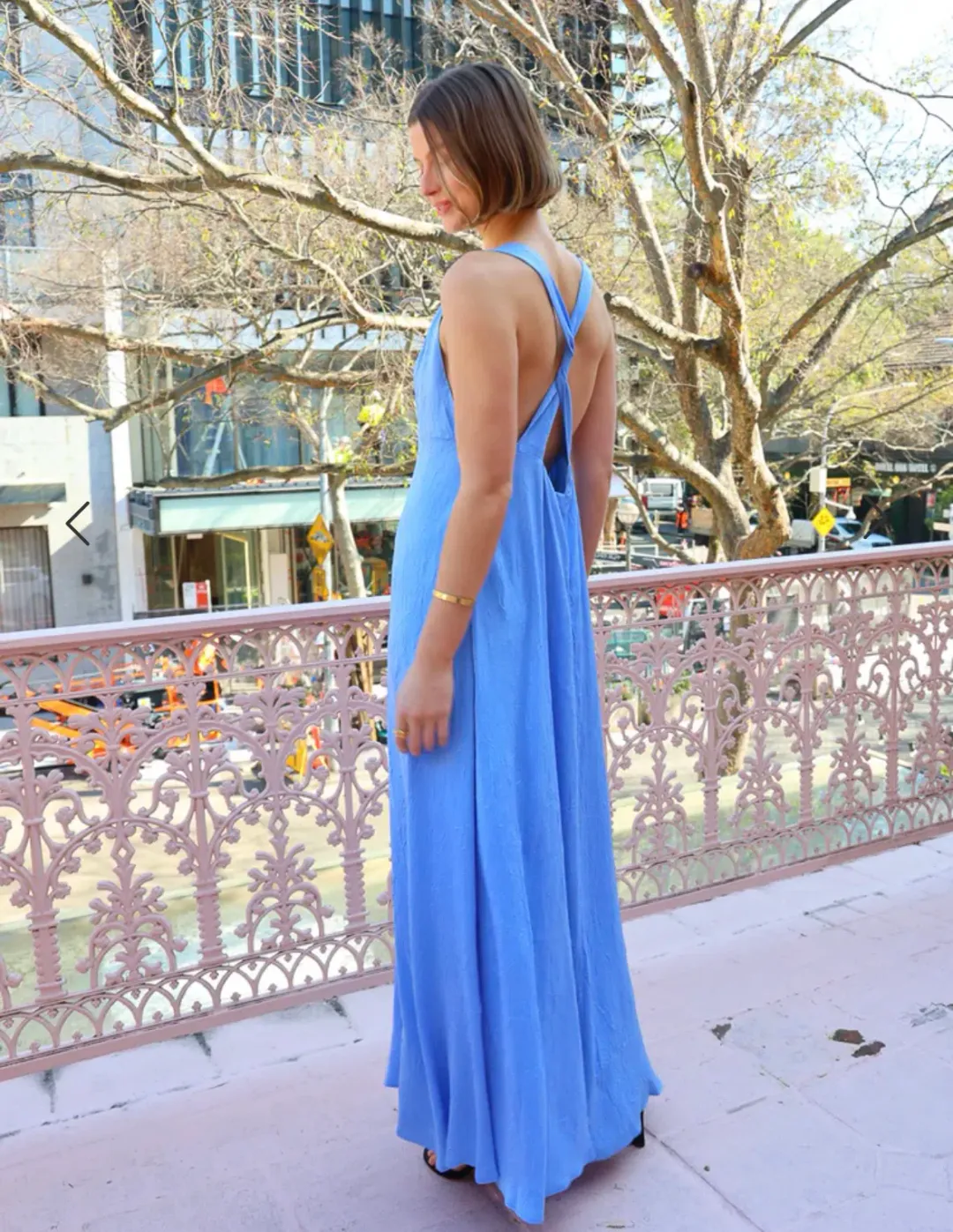 Significant Other Selene Gown Periwinkle Size 10 for rent on The Volte - main image