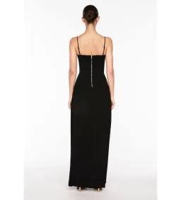 Manning Cartell Double Time Pleat Dress Black Size 6 for rent on The Volte - image 3