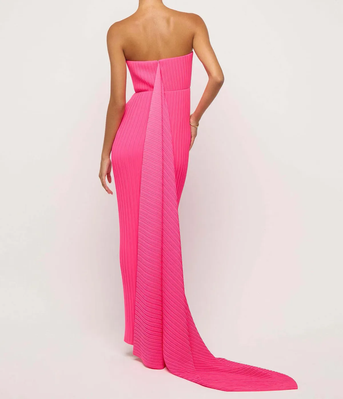 Solace London Harlee Maxi Dress Pink Size 6 - Image 3