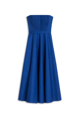 Scanlan Theodore Parachute Bustier Dress Blue Size 8 for rent on The Volte - image 3