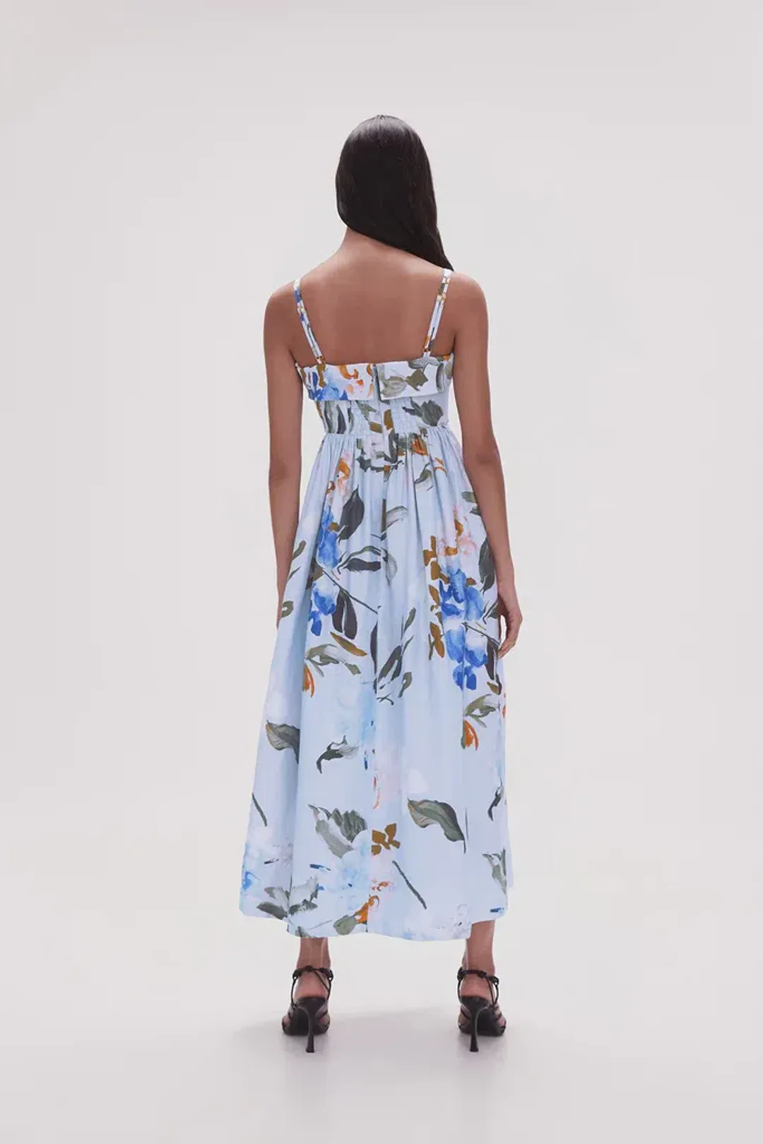 Aje Untamed Midi Dress Divine Orchid Size 16 for rent on The Volte - main image