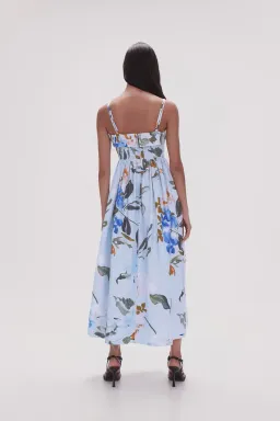 Aje Untamed Midi Dress Divine Orchid Size 16 for rent on The Volte - image 5