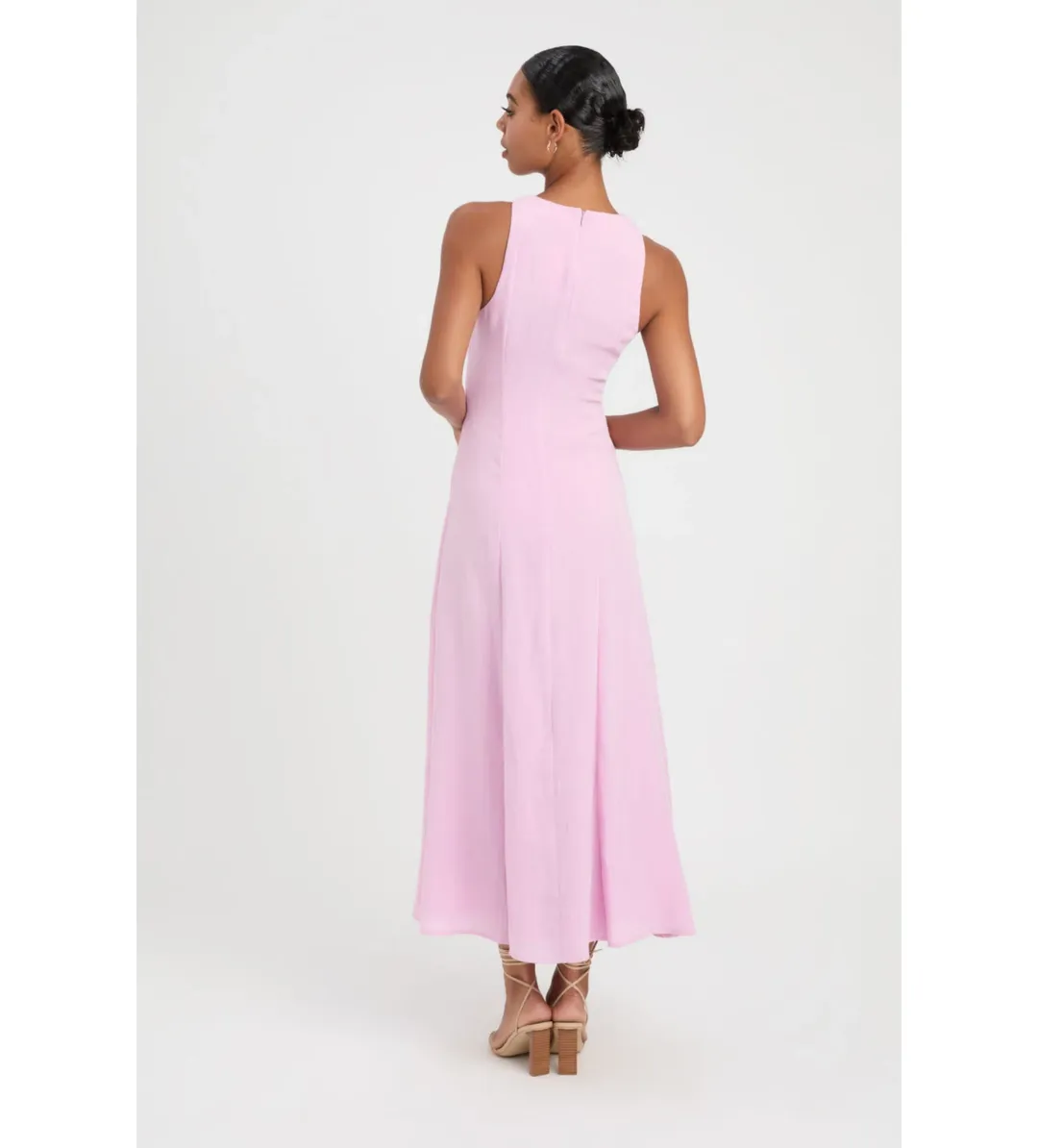 Kookai Hayman Diamond Dress Lilac Rose Size 36/AU 8 for rent on The Volte - main image