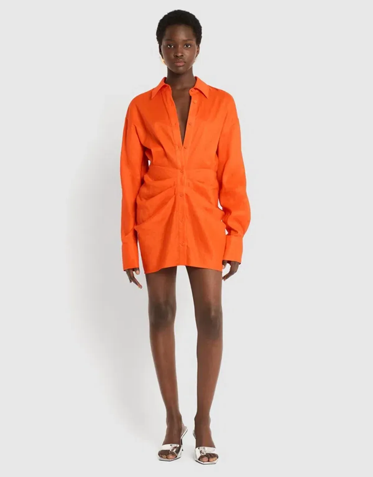 Sass and Bide Club Nocturno Mini Dress Blood Orange Size 12 - Image 1