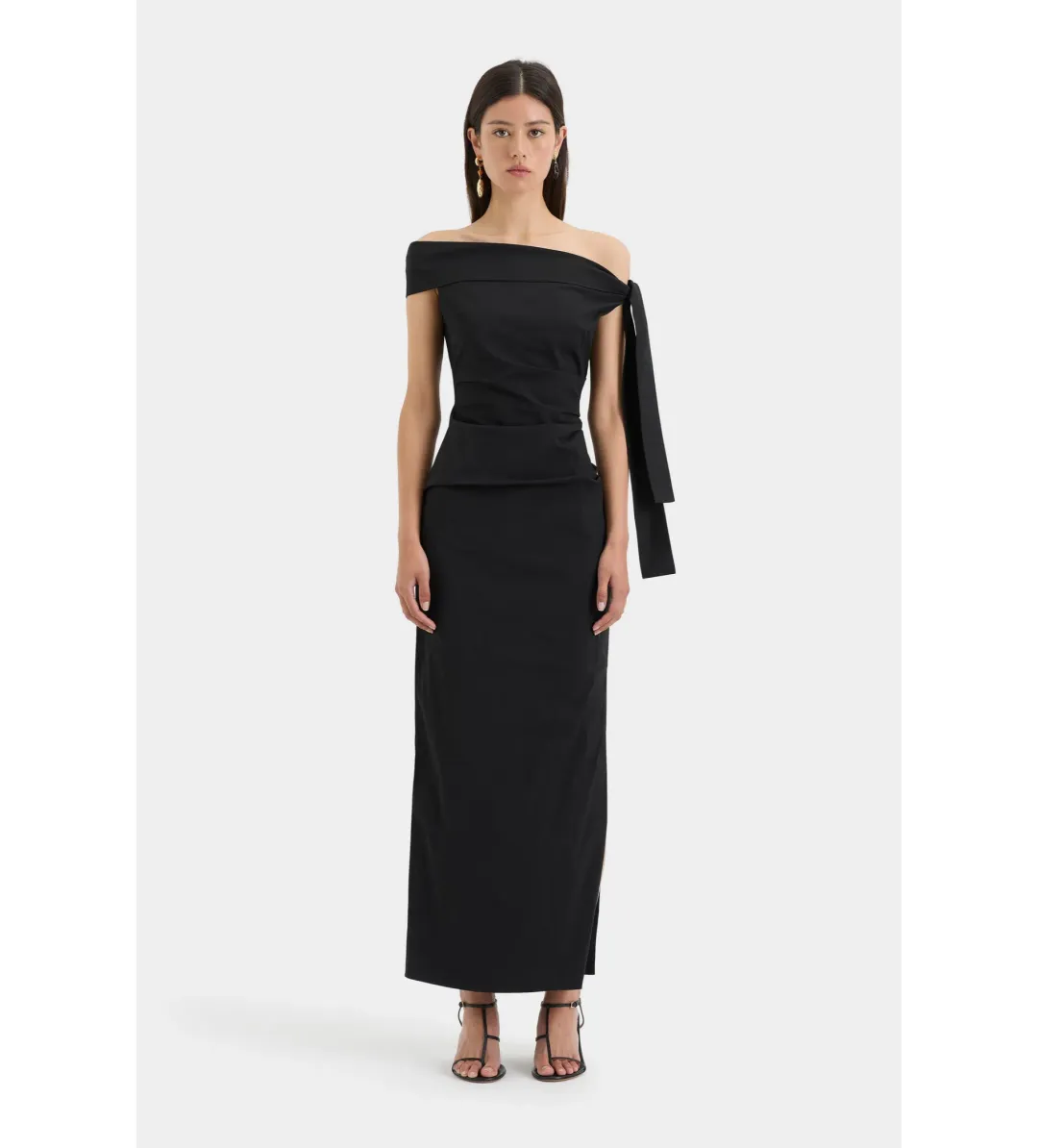 Sir the Label Dahlia Gown Black Size 12 for rent on The Volte - main image
