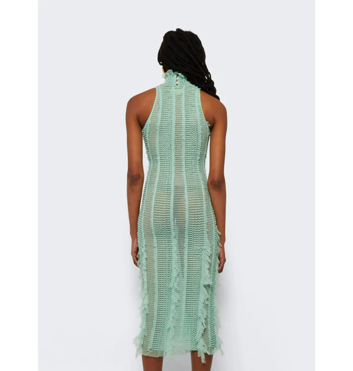 Roberta Einer Angel Midi Mint Green Size AU 6 - Image 3
