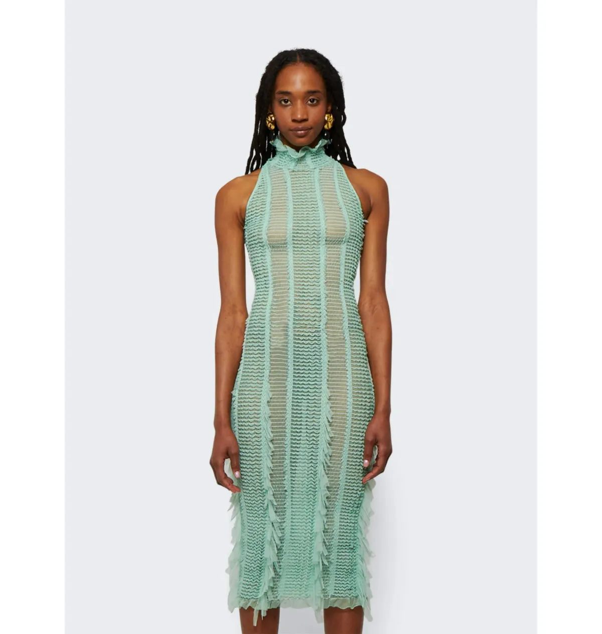 Roberta Einer Angel Midi Mint Green Size AU 6 - Image 2