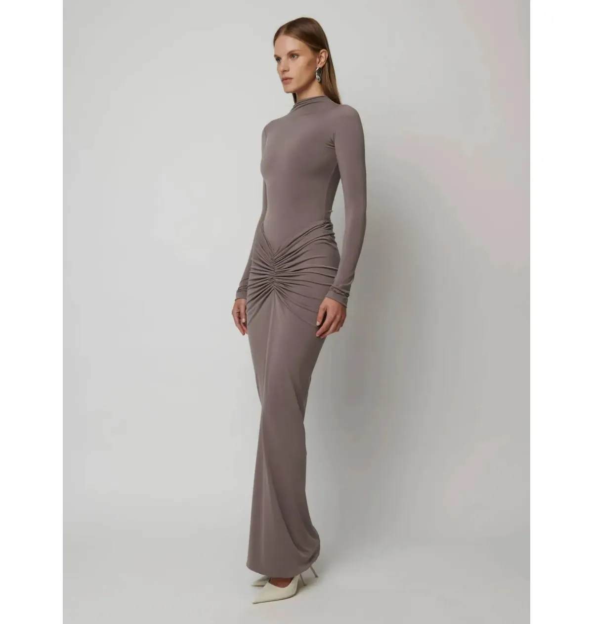 Effie Kats Tia Set Nutmeg Grey Size AU 10 - Image 2