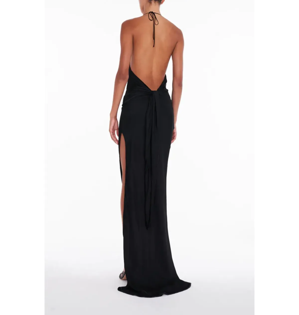 Rat & Boa Orchid Dress Black Size AU 8 - Image 4