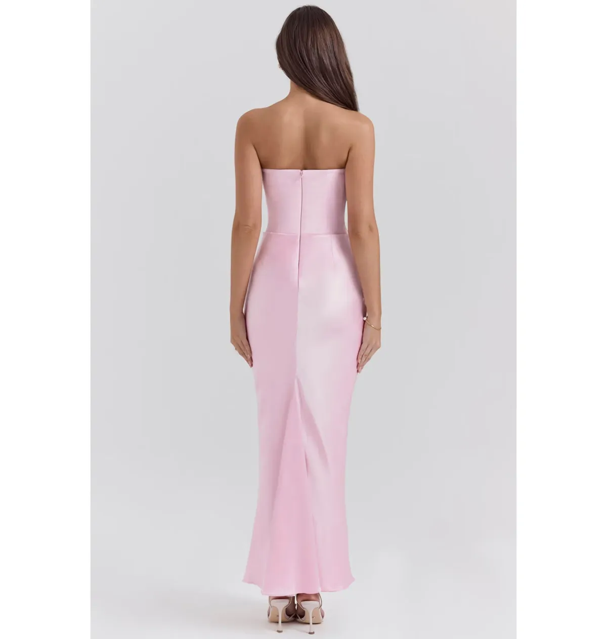 House of CB Persephone Corset Dress Rose Shadow Size AU 6 - Image 3