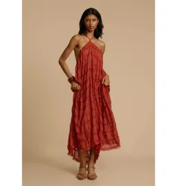 Arcina Ori Juliette Halter Red and Juliette Skirt Red Size S / AU 8 for rent on The Volte - image 2
