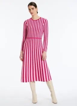 David Lawrence Elodie Knit Dress in Pink Size AU 10 for rent on The Volte - image 1