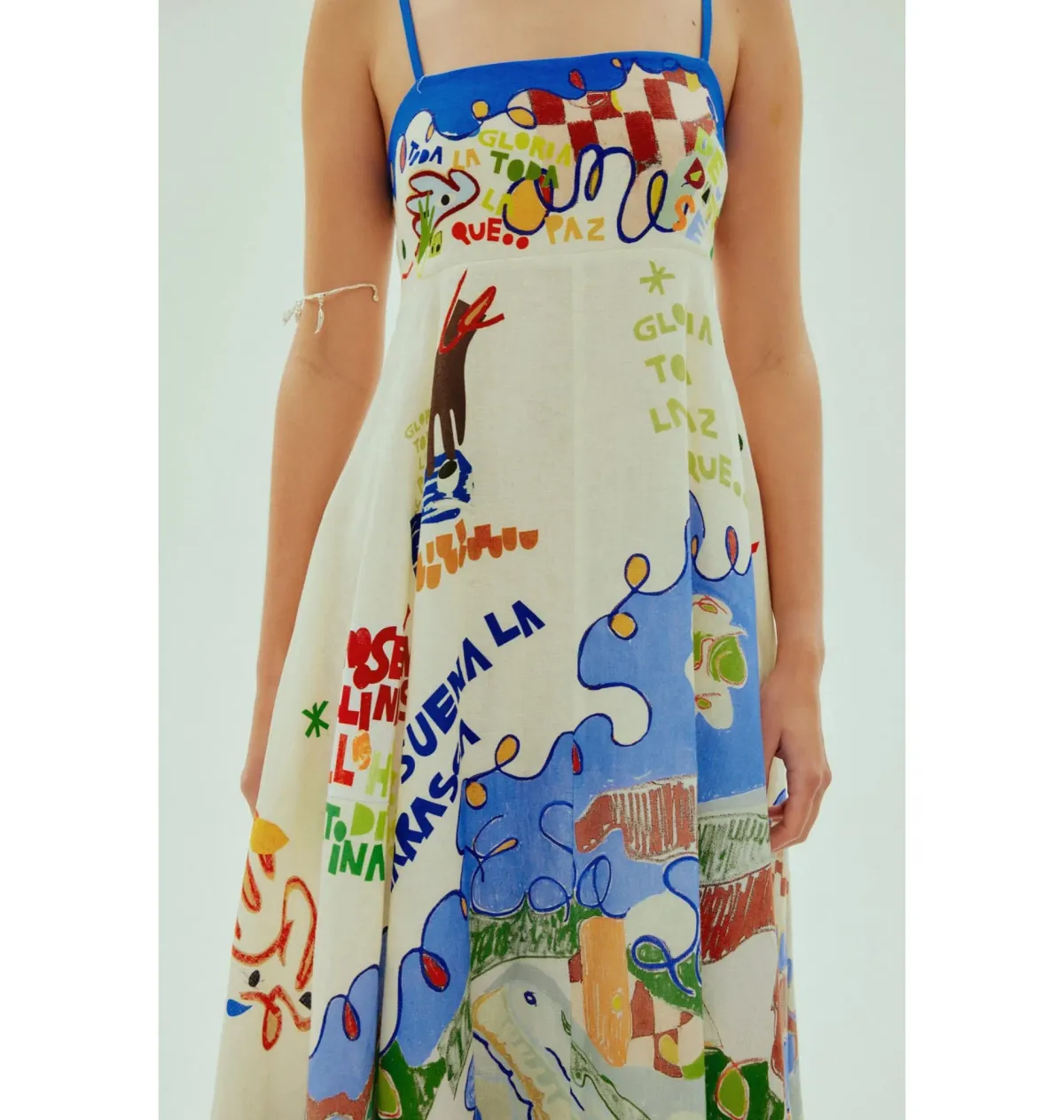 Alemais Nadia Sundress Print Size AU 8 - Image 2