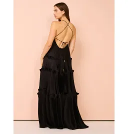 Acler Bassett Gown in Black Size AU 8 for rent on The Volte - image 5