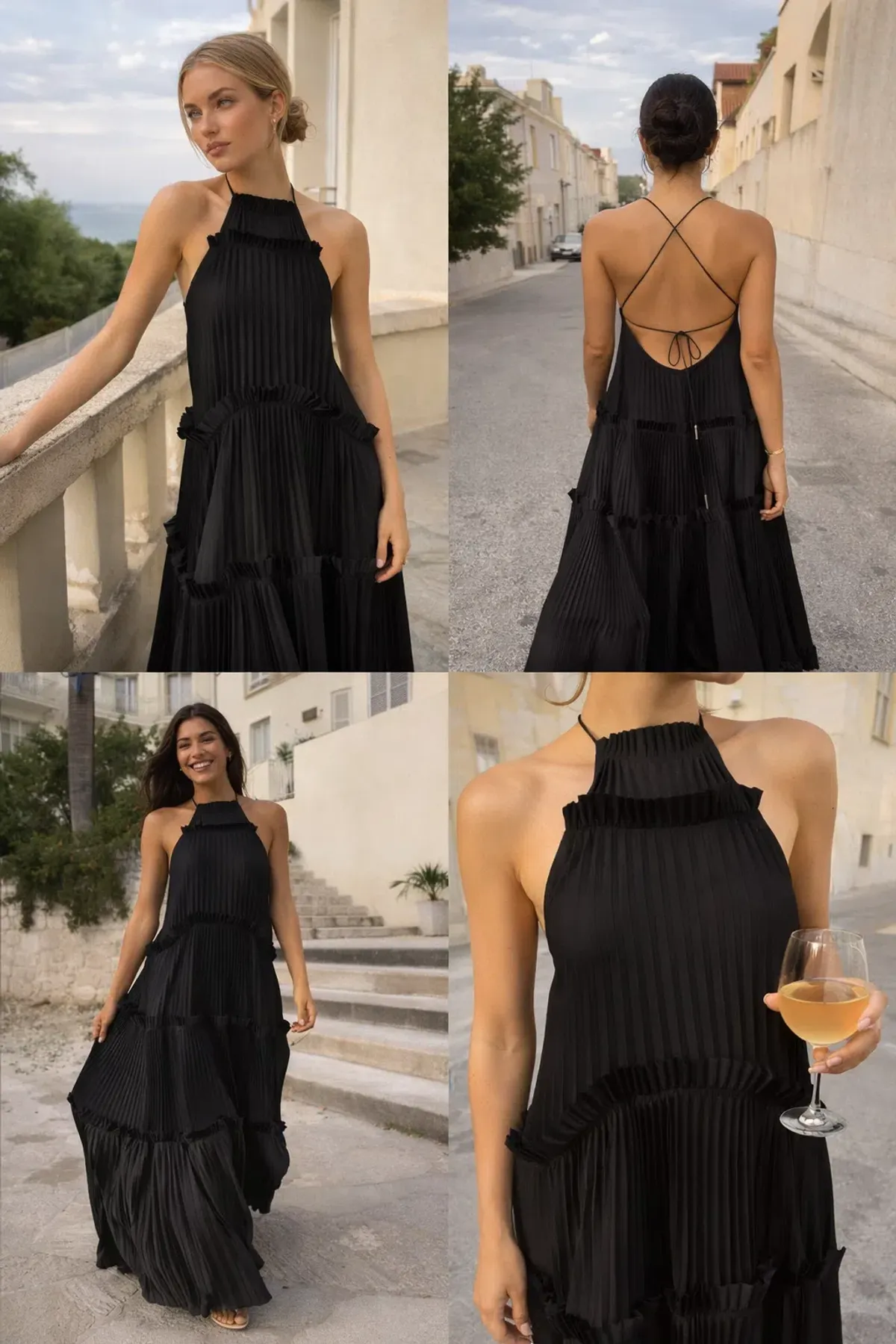 Acler Bassett Gown in Black Size AU 8 - Image 1