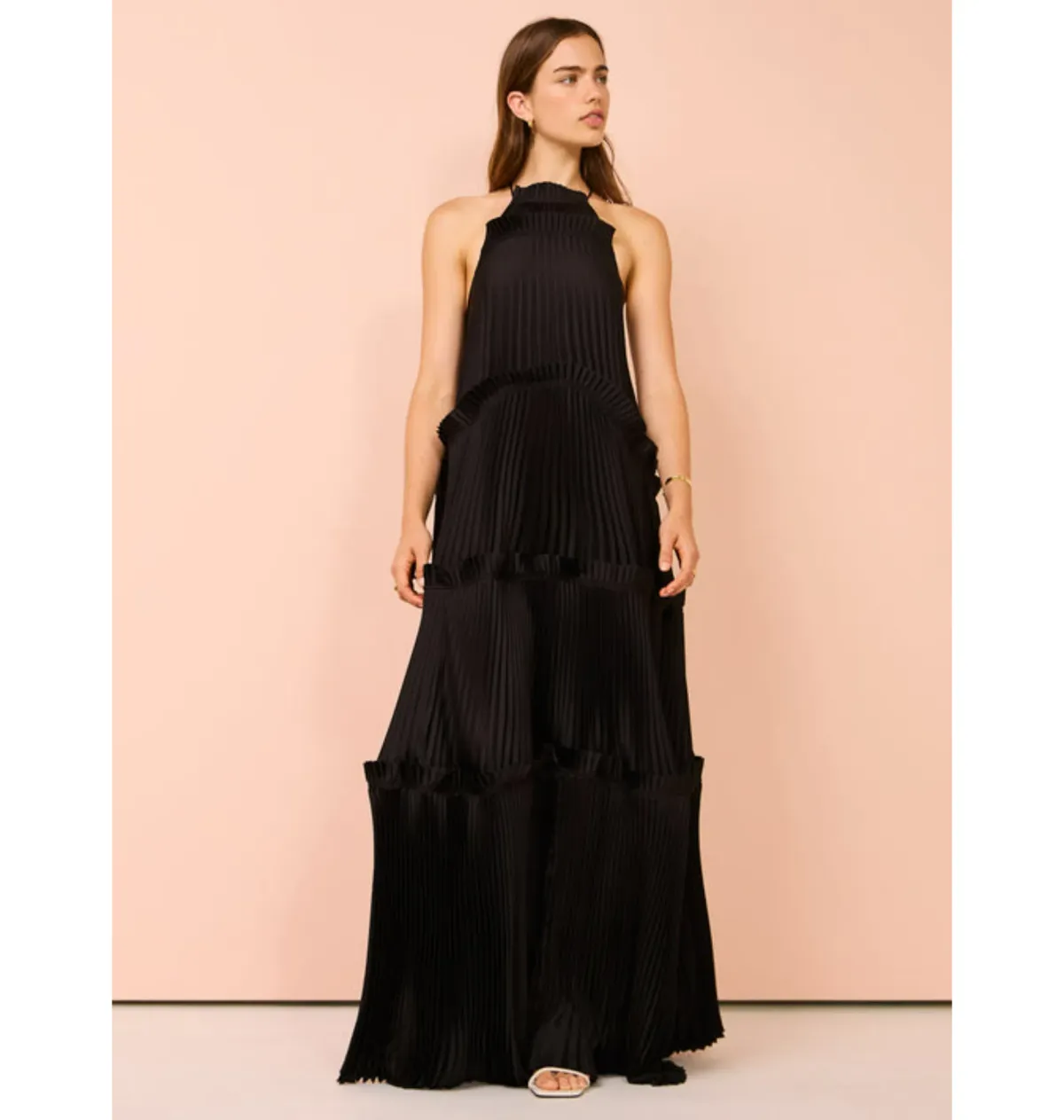 Acler Bassett Gown in Black Size AU 8 - Image 2