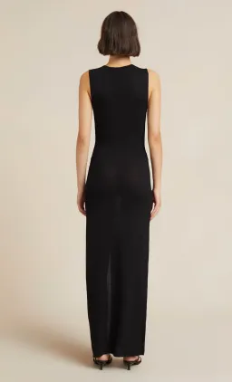 Bec & Bridge Janet Knit Maxi Dress Black Size 12 for rent on The Volte - image 2