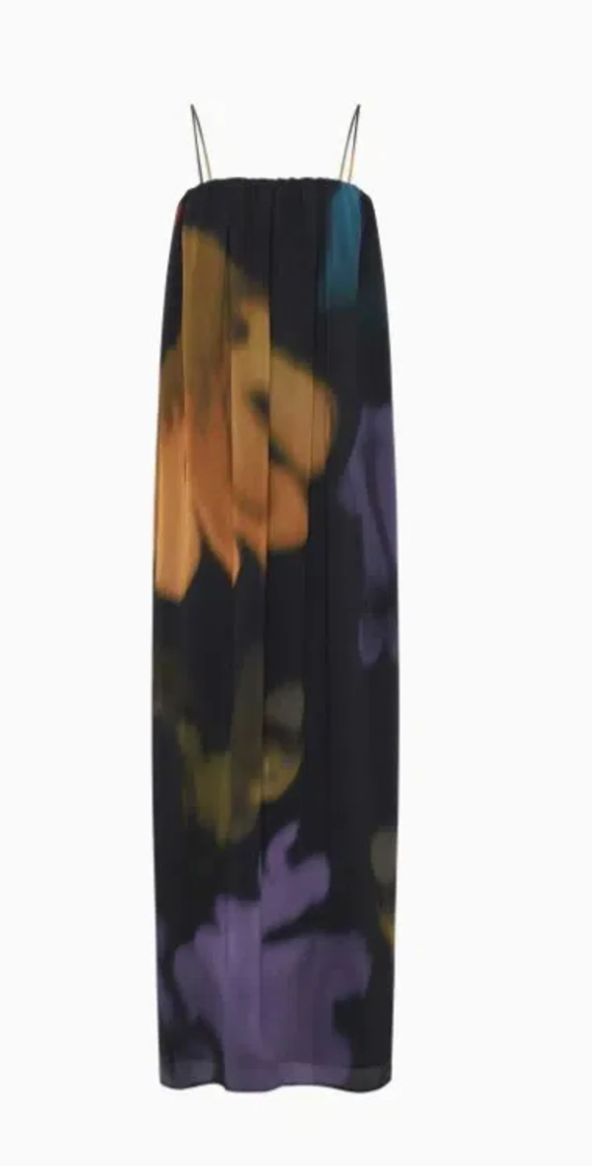 Camilla and Marc Valerio Maxi Dress Purple and Black Valerio Print Size 6 - Image 3