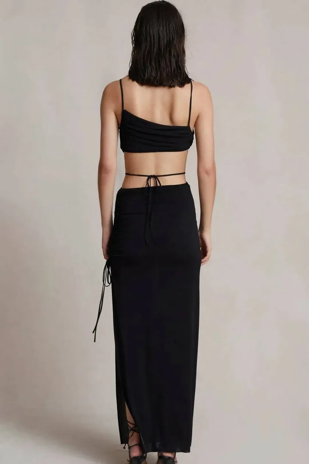 Bec & Bridge Dilkon Maxi Dress Black Size 8 for rent on The Volte - main image