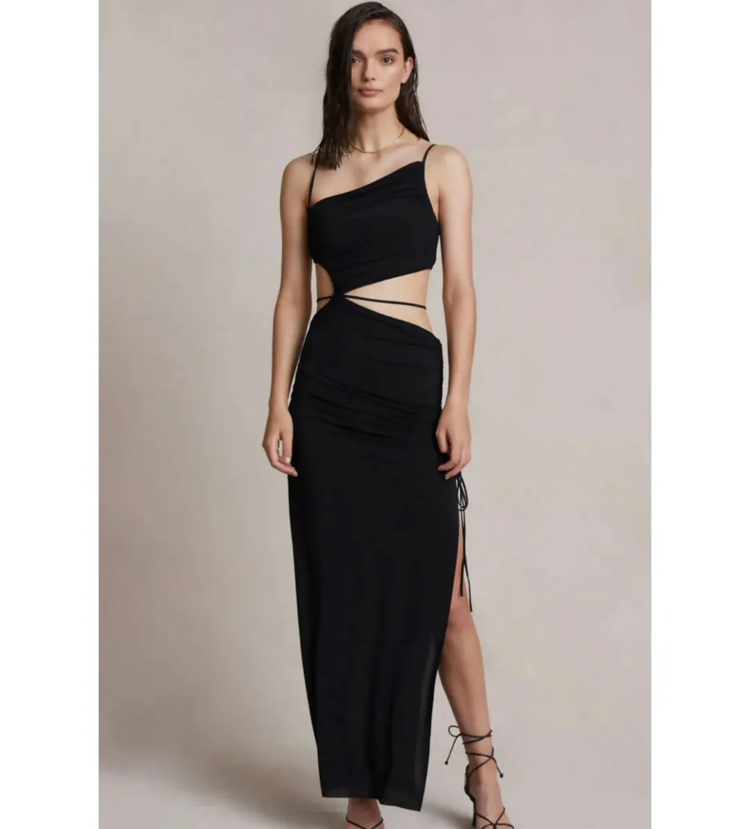 Bec & Bridge Dilkon Maxi Dress Black Size 8 for rent on The Volte - main image