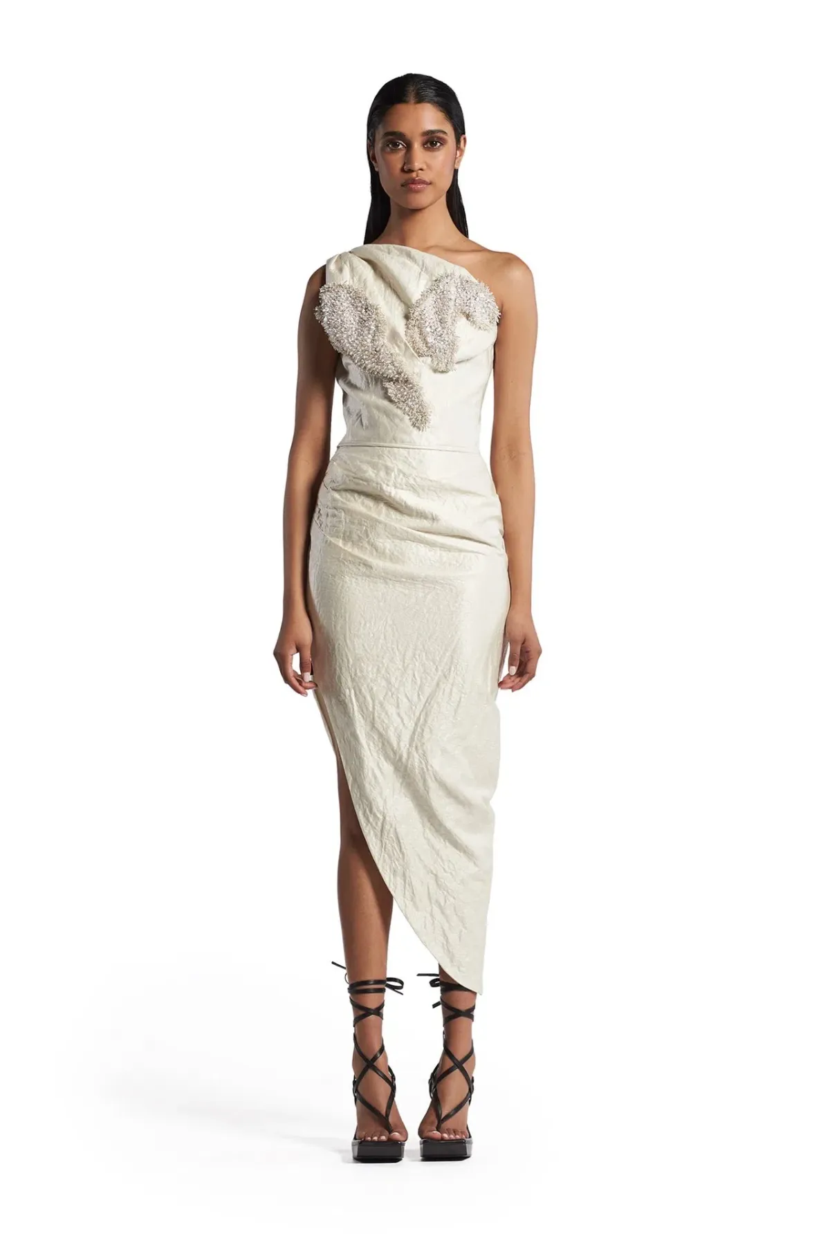 Maticevski Cologne Top & Skirt Set Pearl Crush Size 8 - Image 1