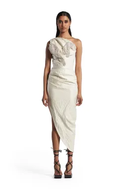 Maticevski Cologne Top & Skirt Set Pearl Crush Size 8 for rent on The Volte - image 1