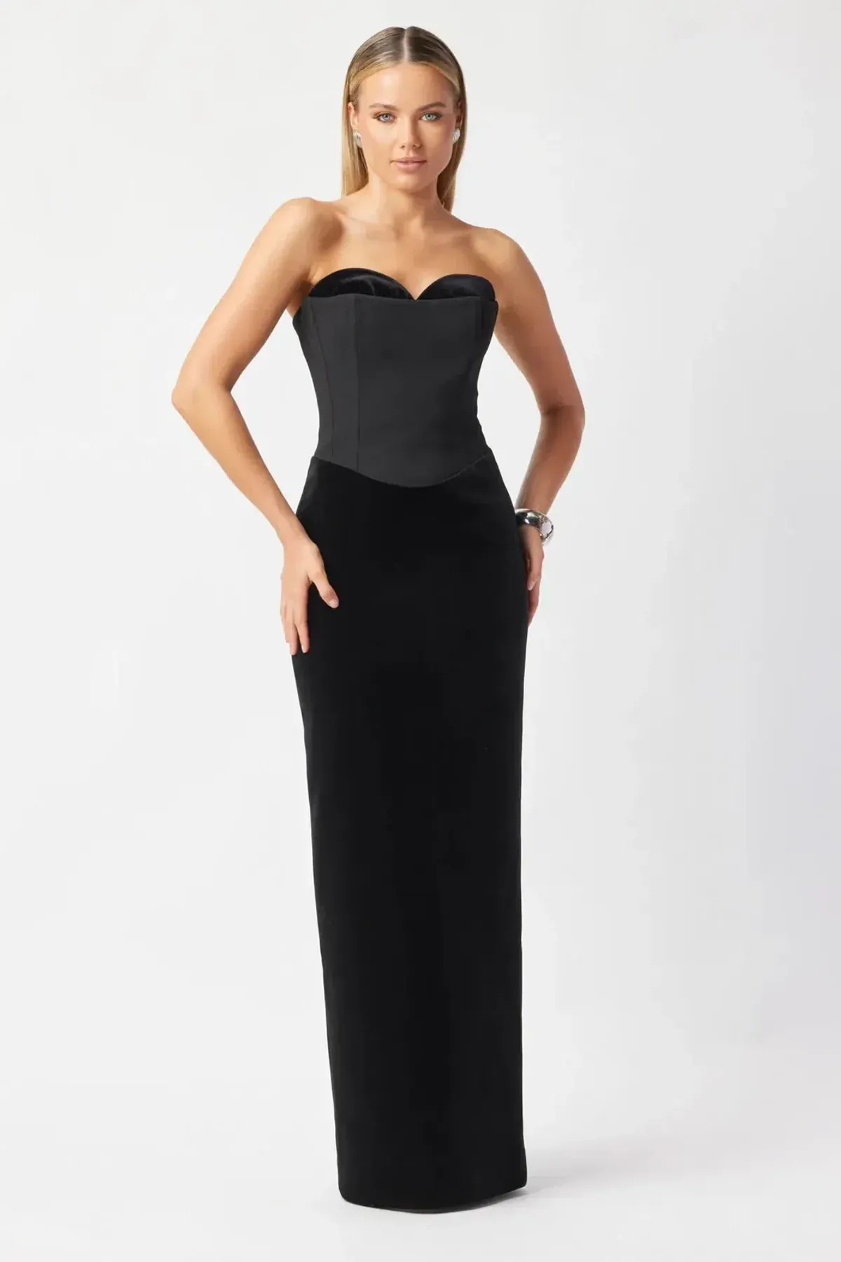 Bianca and Bridgett Adeline Maxi Dress Black Size 14 - Image 1