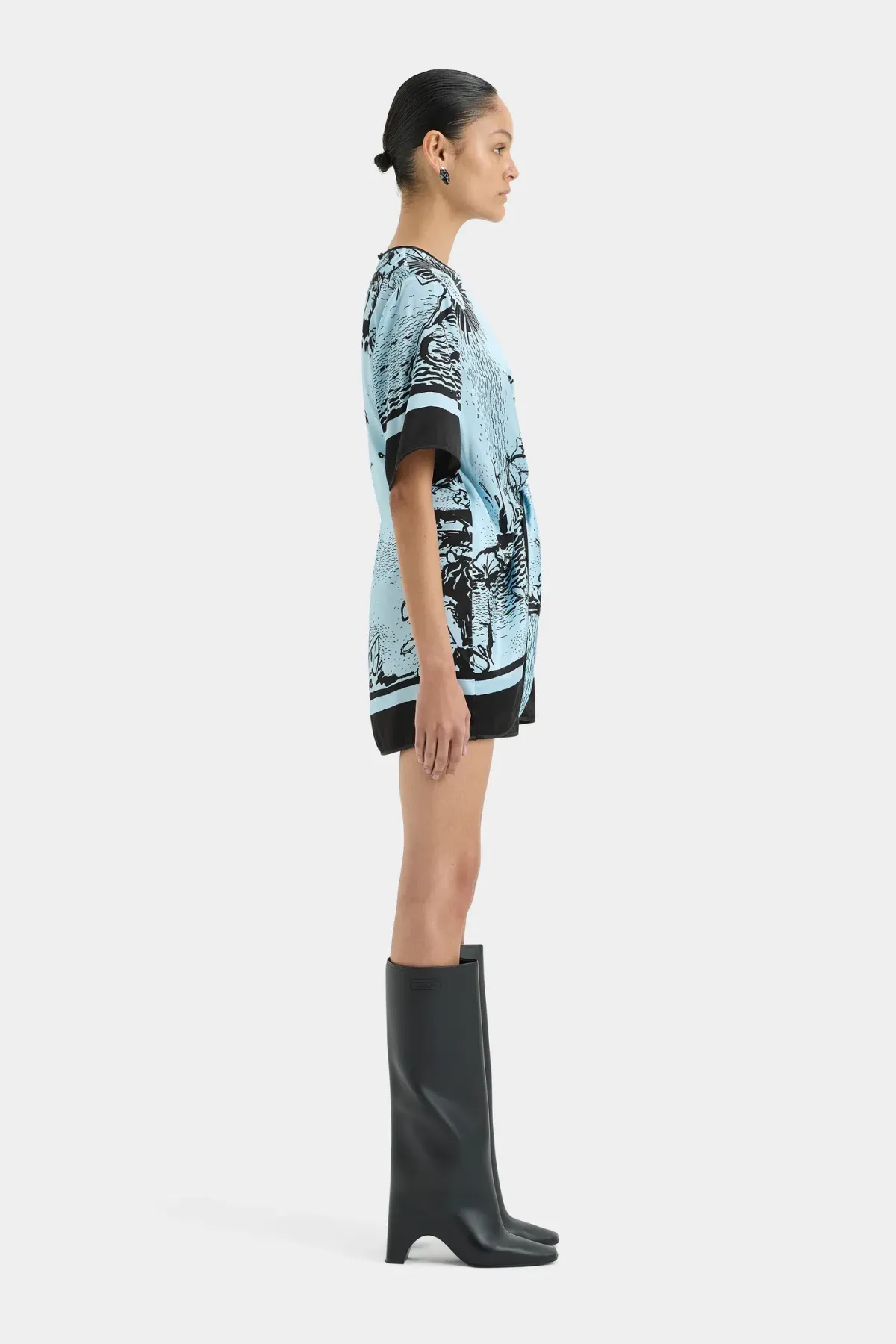 Sir the Label The Dreamwood Mini Dress in Brise Soleil Size 8 - Image 4