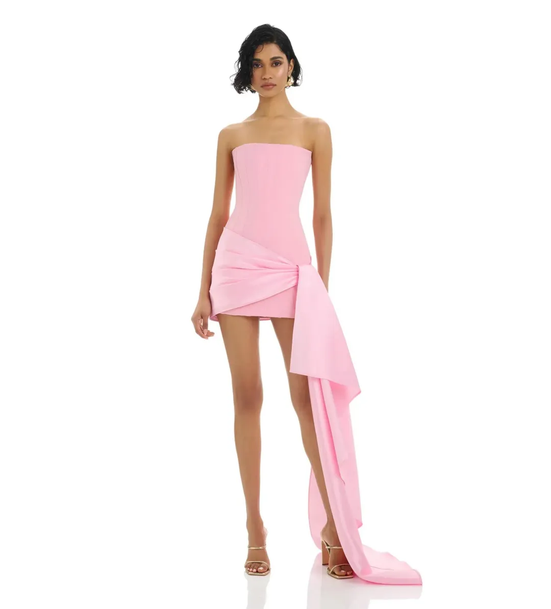 Eliya the Label Midina Dress Pink Size 6 for rent on The Volte - main image
