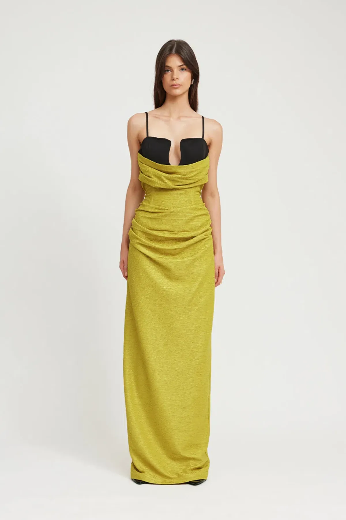 Tojha Ellison Maxi Dress Yellow Size 10 - Image 1