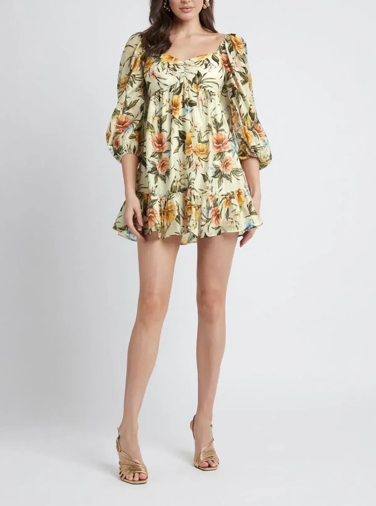 Sheike Delores Mini Dress Floral Size 6 - Image 1