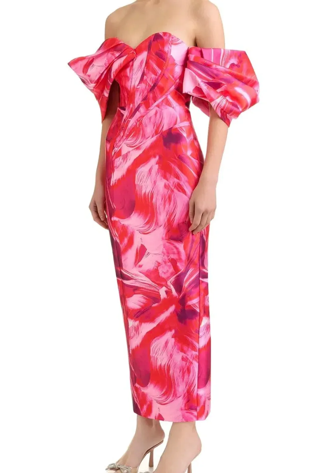 Eliya The Label Courtney Dress in Soleada Print Size L / AU 12 for rent on The Volte - main image