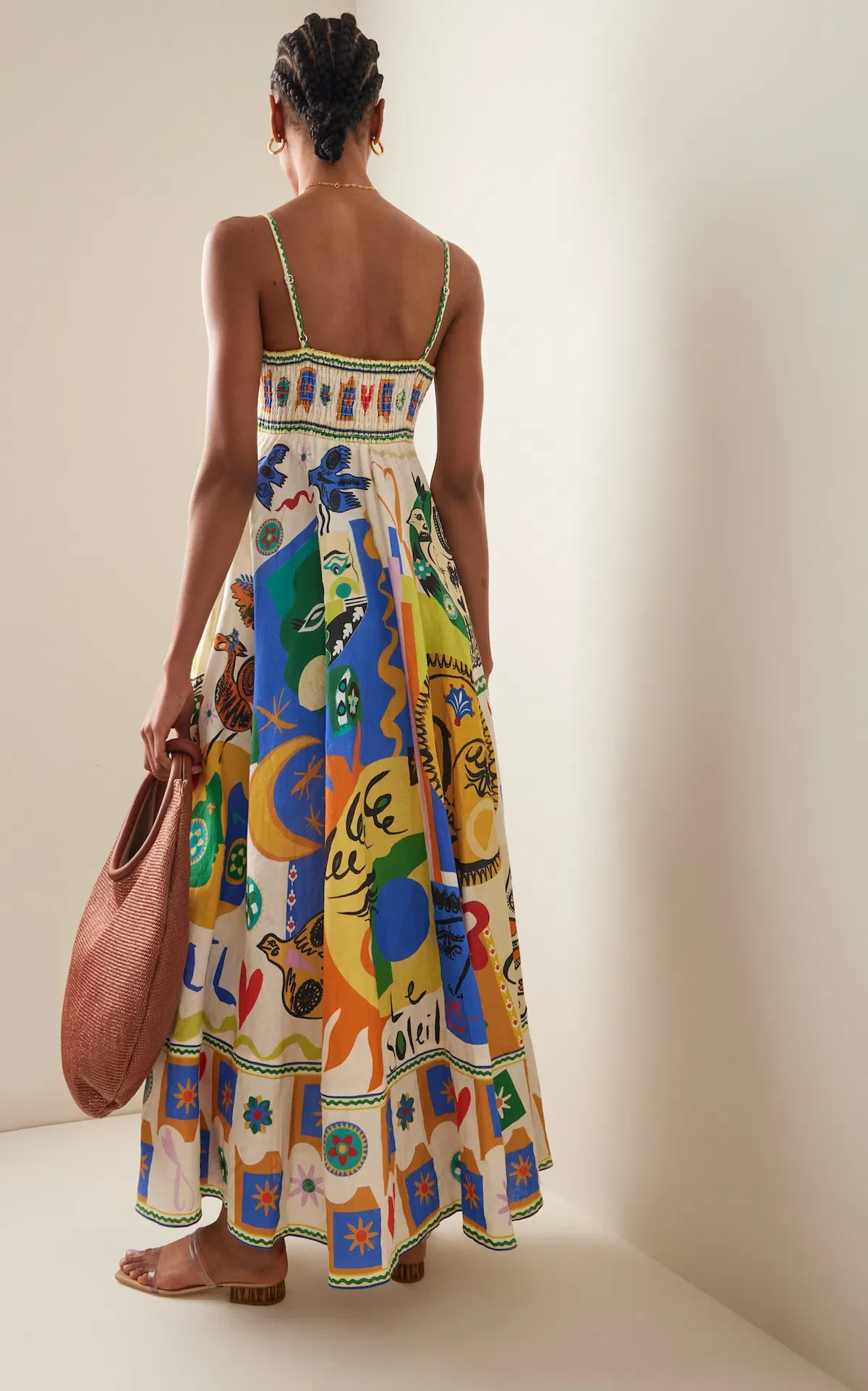 Alemais Soleil Sundress Print Size 8 - Image 2