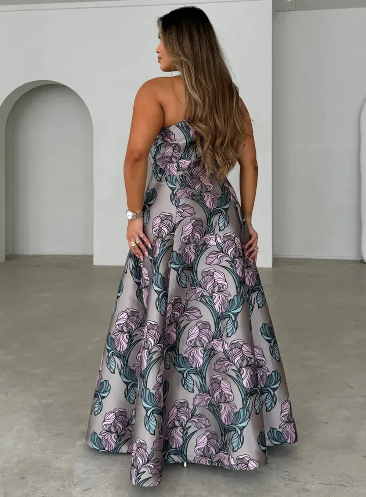Elliat Audrey Maxi Dress Floral Size AU 10 - Image 4